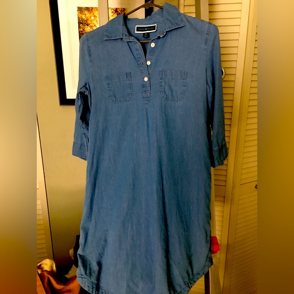 Karen Scott jean dress